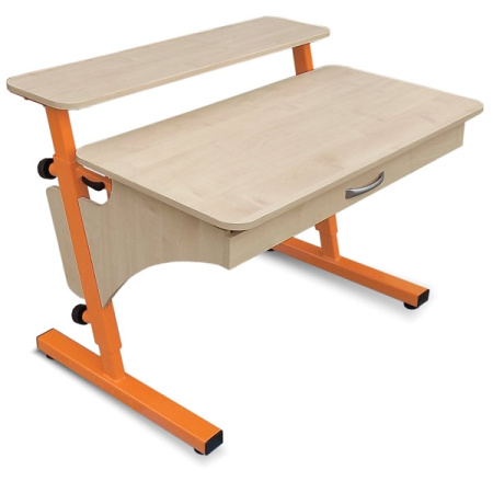 фото Детская парта - трнасформер PONDI «Эргономик», регулируемая, ДСП и металл, Украина (Р)