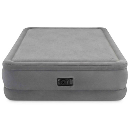 фото Надувная кровать Intex 64470 со встроенным насосом (203-152-51см)