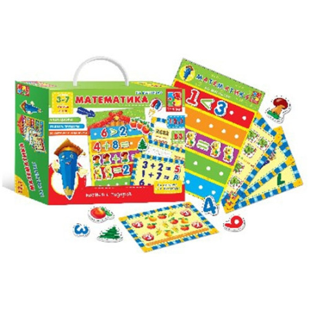 фото Математика с магнитной доской VT1502-05