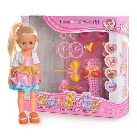 фото Кукла K 0031 AB с набором аксессуаров