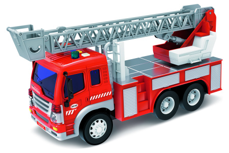 фото Машинка инерционная 1:16 Wenyi Пожарная со звуком и светом