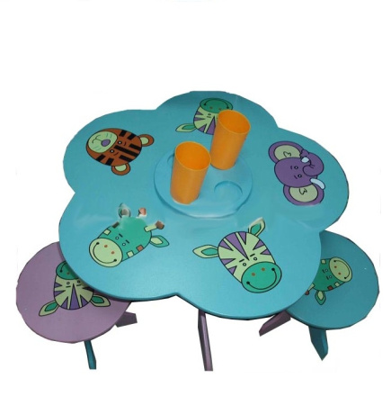 фото Столик и два стульчика 031 "Африка" (о)