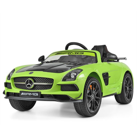 фото Электромобиль для детей Mercedes AMG M 2760EBLR-5-2 два мотора (зеленый с карбоном) фото Электромобиль для детей Mercedes AMG M 2760EBLR-5-2 два мотора (зеленый с карбоном)