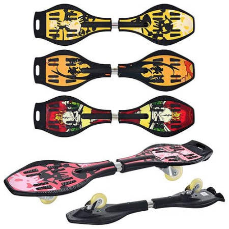 фото Двухколесный скейт рипстик MS 0017