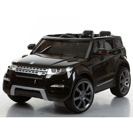 фото Детский электромобиль джип Range Rover M 3108EBLR-2 с кожаным сиденьем (черный)