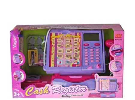 фото Детский кассовый аппарат 3213, ZHORYA (сенсорный датчик)