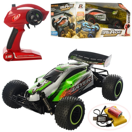 фото Машинка с радиоуправлением QY1871AB небьющийся корпус (40см)