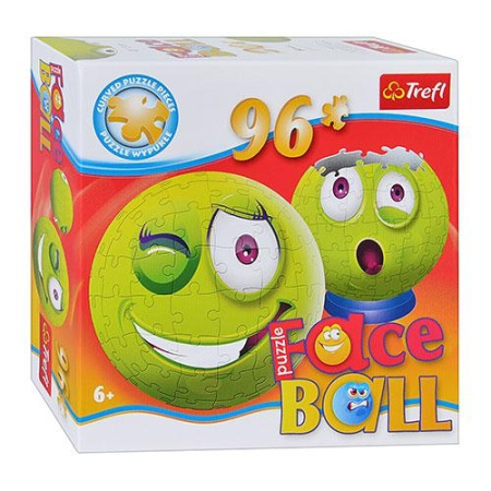 фото Объемные пазлы Trefl 60205 Смайл-зеленый (96 шт)