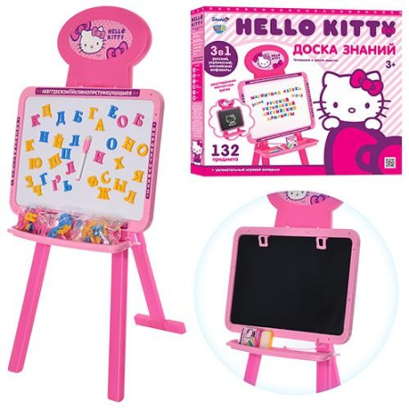 фото Детский напольный двухсторонний мольберт HK 0101 Hello Kitty (132дет.)