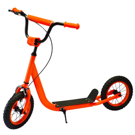 фото Самокат для подростков двухколесный SR 2-046-OR с ручным тормозом (оранжевый)