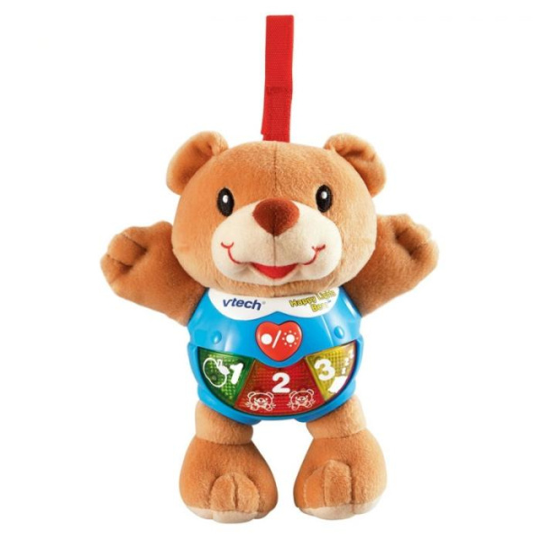Развивающий мишка Vtech 073303 музыка свет