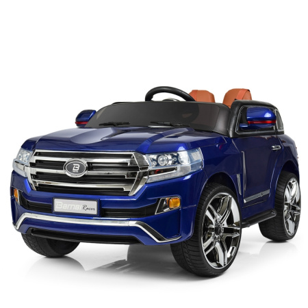 фото Детский электромобиль джип Bambi M 3984EBLRS-4 автопокраска (синий) фото Детский электромобиль джип Bambi M 3984EBLRS-4 автопокраска (синий)