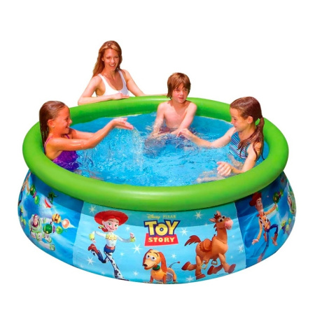 фото Круглый удобный надувной бассейн INTEX 54400 "История игрушек" (183 х 51 см)