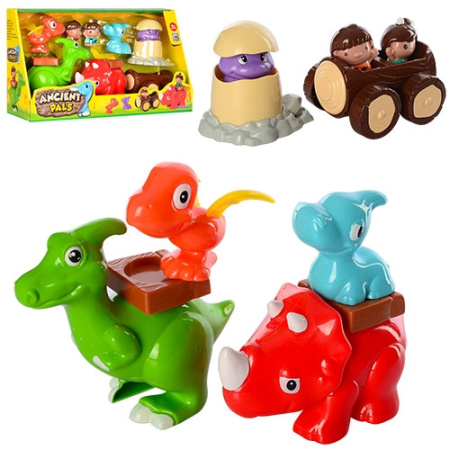 фото Набор динозавров KEENWAY 13634 фигурки транспорт