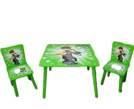 фото Деревянный столик со стульчиками D 06452 BEN 10