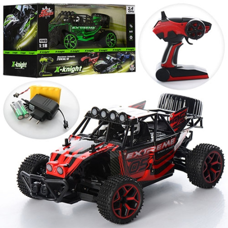 фото Машина на радиоуправлении 333-GS02B резиновые колеса (33см)