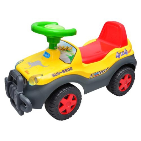 фото Машинка-каталка LBL 2106 MY с музыкой (толокар M 0530-4)