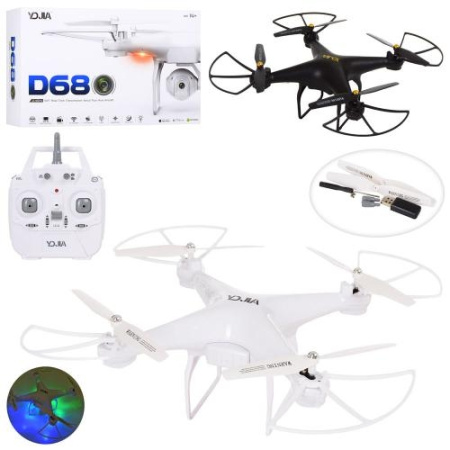 фото Квадрокоптер с пультом управления D68 с запасными лопостями (37,5 см)