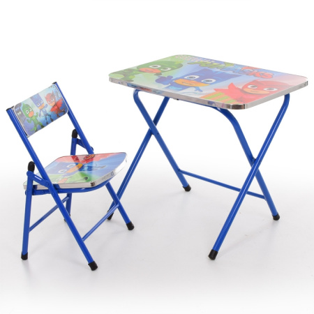 фото Детский складной столик PJMasks A19-PM со стульчиком