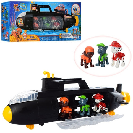 фото Игровая подводная лодка-гараж XZ-87 Щенячий патруль (57см)