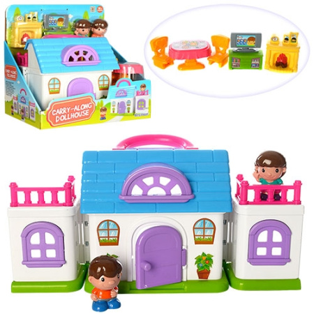 фото Игровой набор домик Keenway 22063 мебель с фигурками