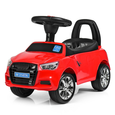 фото Детская каталка-толокар Bambi Audi M 3147A(MP3)-3 музыка и MP3 (красная)
