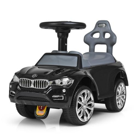 фото Детская каталка-толокар BMW 7661-2 музыка звук и свет (черная)