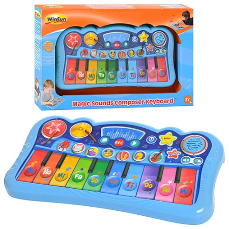 фото Развивающая игрушка пианино Win Fun 2079 NL сенсорная