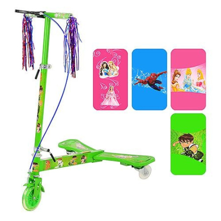 фото Самокат SR 3-004 трехколесный дрифтовый