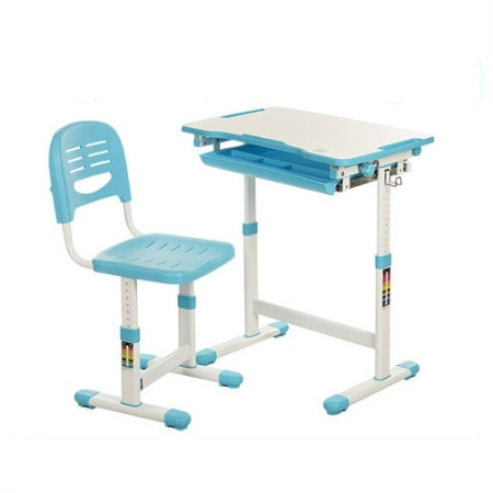 фото Парта для детей Bambi B 203-1 растишка (синяя)