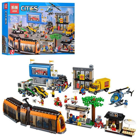 фото Конструктор для детей 02038 город (1767 деталей)