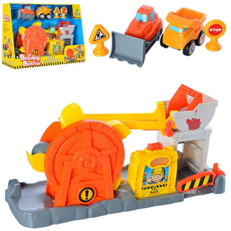 фото Игровой набор KEENWAY 12162 стройплощадка стройтехника