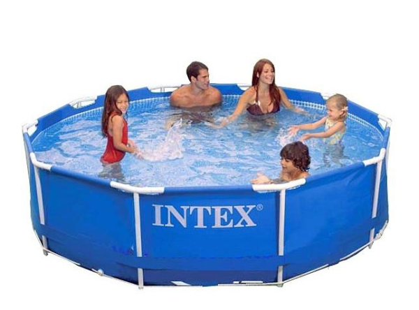 Сборно-разборный каркасный  бассейн Intex 56997 Metal Frame Pool (305х76 см)