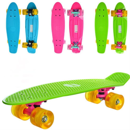 фото Детский скейт – пенни борд BLS 2616 с подсветкой