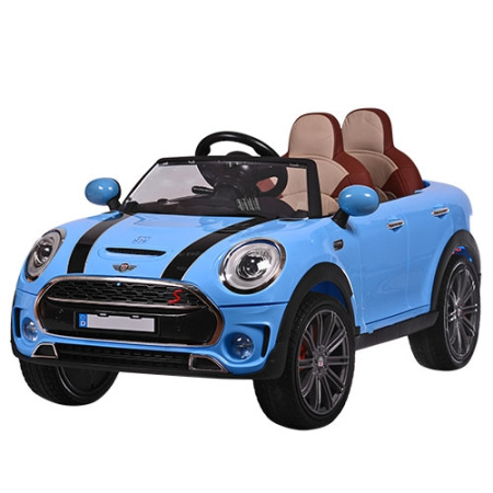 фото Электромашина детская Mini cooper M 3595EBLR-4 регулируемое сиденье двухместное (синяя) фото Электромашина детская Mini cooper M 3595EBLR-4 регулируемое сиденье двухместное (синяя)