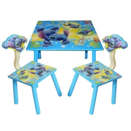 фото Детский столик С 10011 и два стульчика Лило и Стич