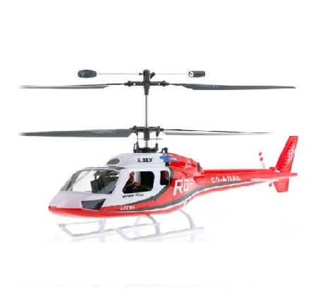 фото Вертолёт  на радиоуправлении  000055 "BIG OUTDOOR LAMA" (б.к) 2.4 ГГц, красно-белый