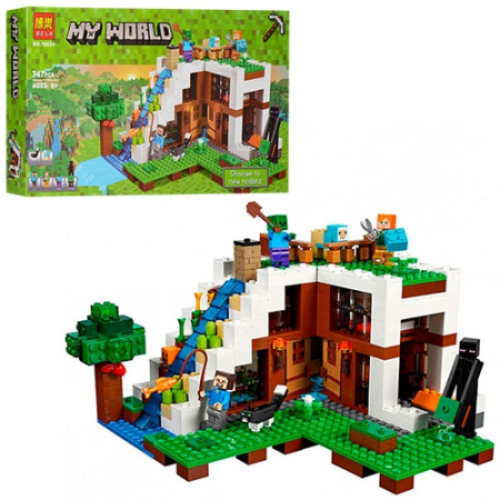 фото Конструктор для детей BELA 10624 Minecraft строение (747 деталей)