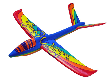 фото Планер метательный J-Color Eagle 600мм c комплектом красок