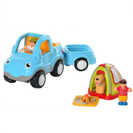 фото Машинка с прицепом WOWToys 10328 игровой набор