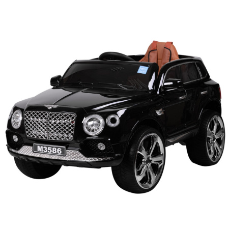 фото Джип для детей Bentley M 3586EBLRS-2 кожаное сиденье и автокраска (черный) фото Джип для детей Bentley M 3586EBLRS-2 кожаное сиденье и автокраска (черный)