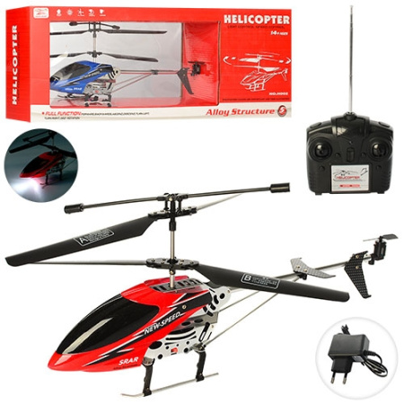 фото Вертолет на радиоуправлении H002 гироскоп и запасные лопасти (42 см)