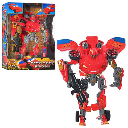 фото Детский игровой робот-машинка 4080 звук свет Тачки (34см)