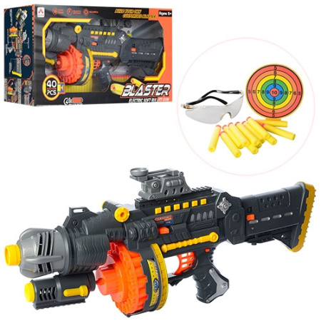 фото Игрушечный пулемет-бластер SB400 на мягких пулях (60см)