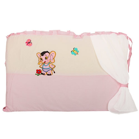 фото Комплект постельного в детскую кроватку М V-620-70148-03 (розовое)