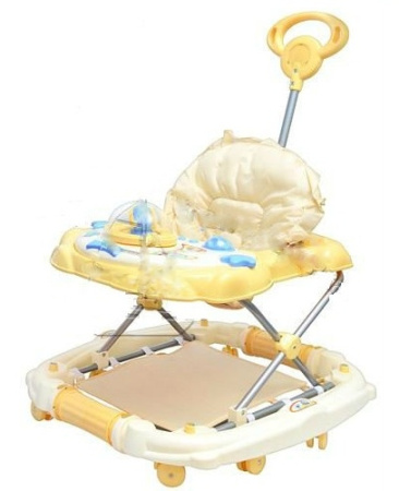 фото Детские ходунки - качалка GL 3290 D-1, коврик, ручка,музыкальные