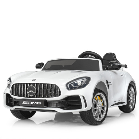 фото Детская машина электромобиль Mercedes AMG M 3905EBLR-1 с полным приводом (белая)