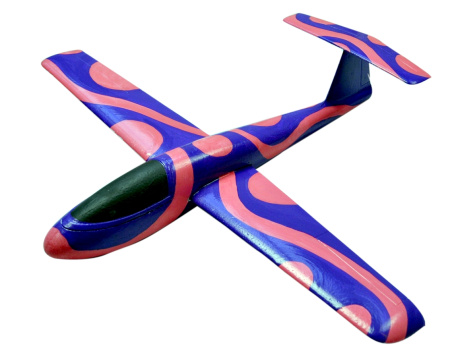 фото Планер метательный J-Color Falcon 600мм c комплектом красок