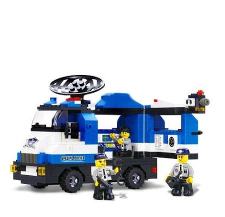 фото Детский конструктор 619983/M38 B0187 полиция (265 деталей)