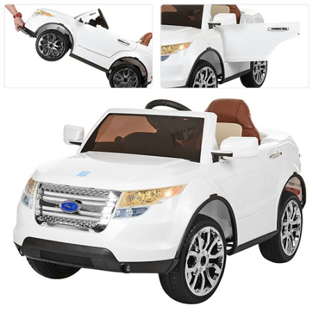 фото Детский джип Ford M 3275EBLR-1 два мотора (белый) фото Детский джип Ford M 3275EBLR-1 два мотора (белый)